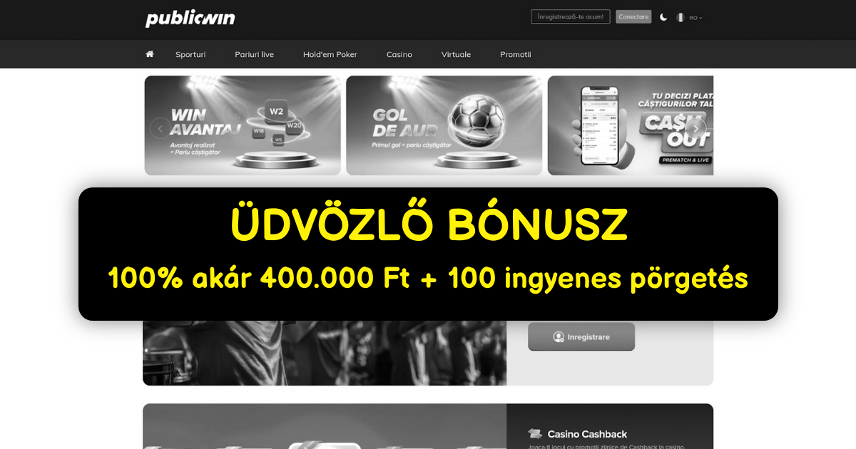 Publicwin Casino | Online Nyerőgépes Játékok Bónusszal