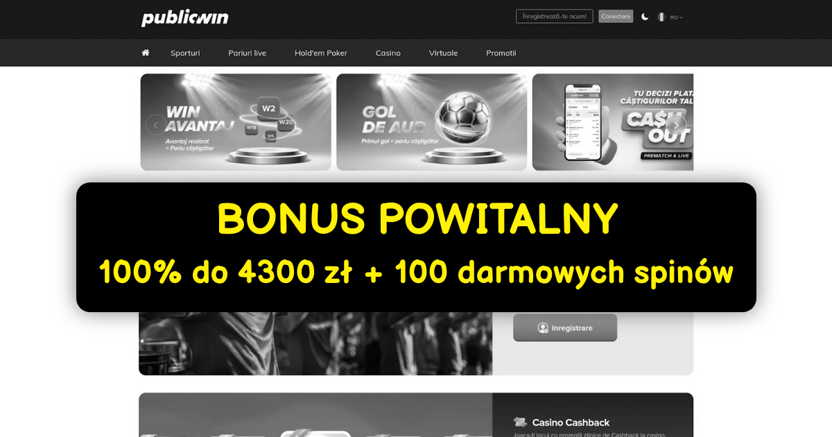 Publicwin Casino - Automaty Online z Bonusem w Polsce